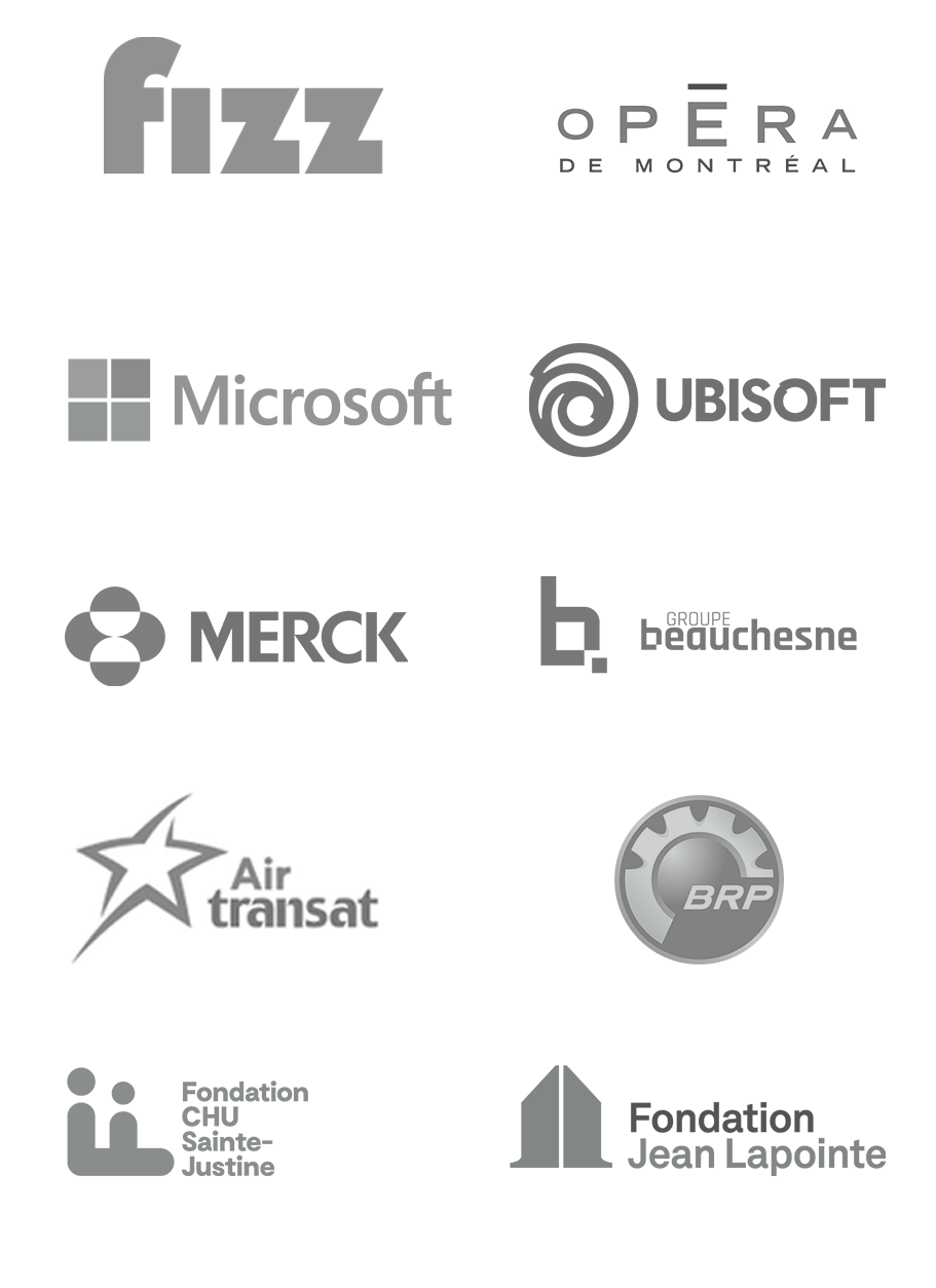 Logos des clients