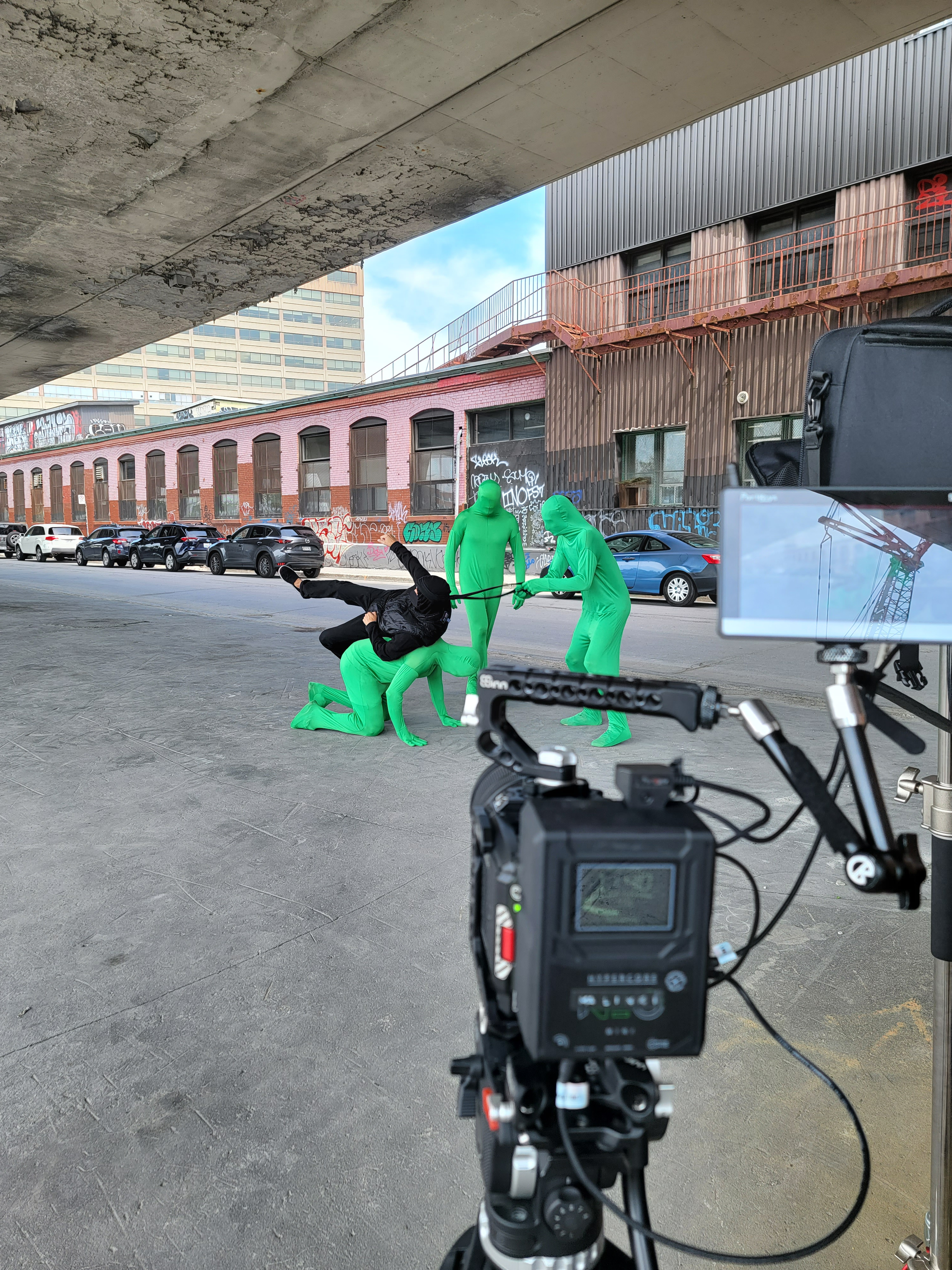 Dans les coulisses : discussion d'équipe