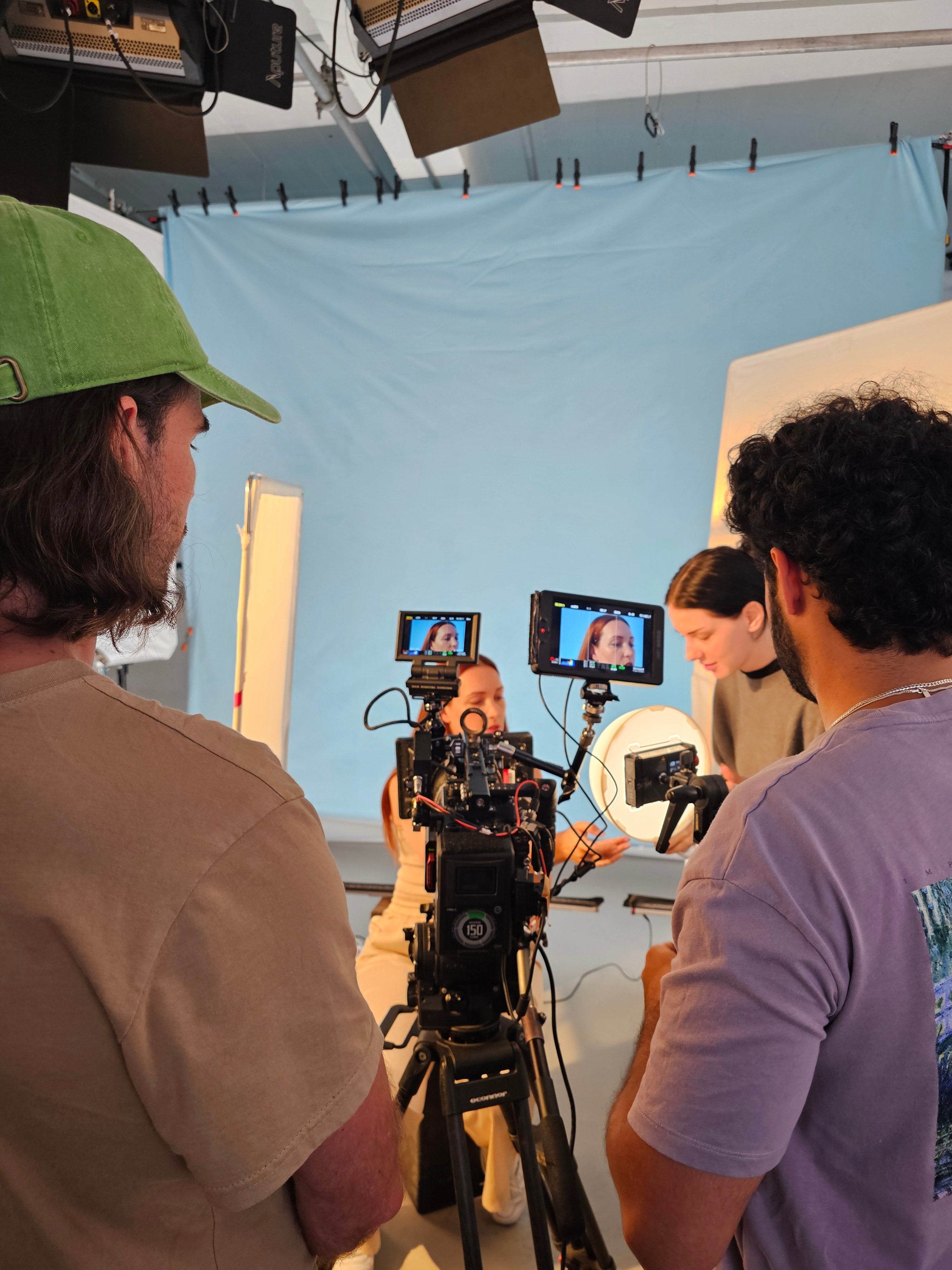 Behind the scenes: team discussion