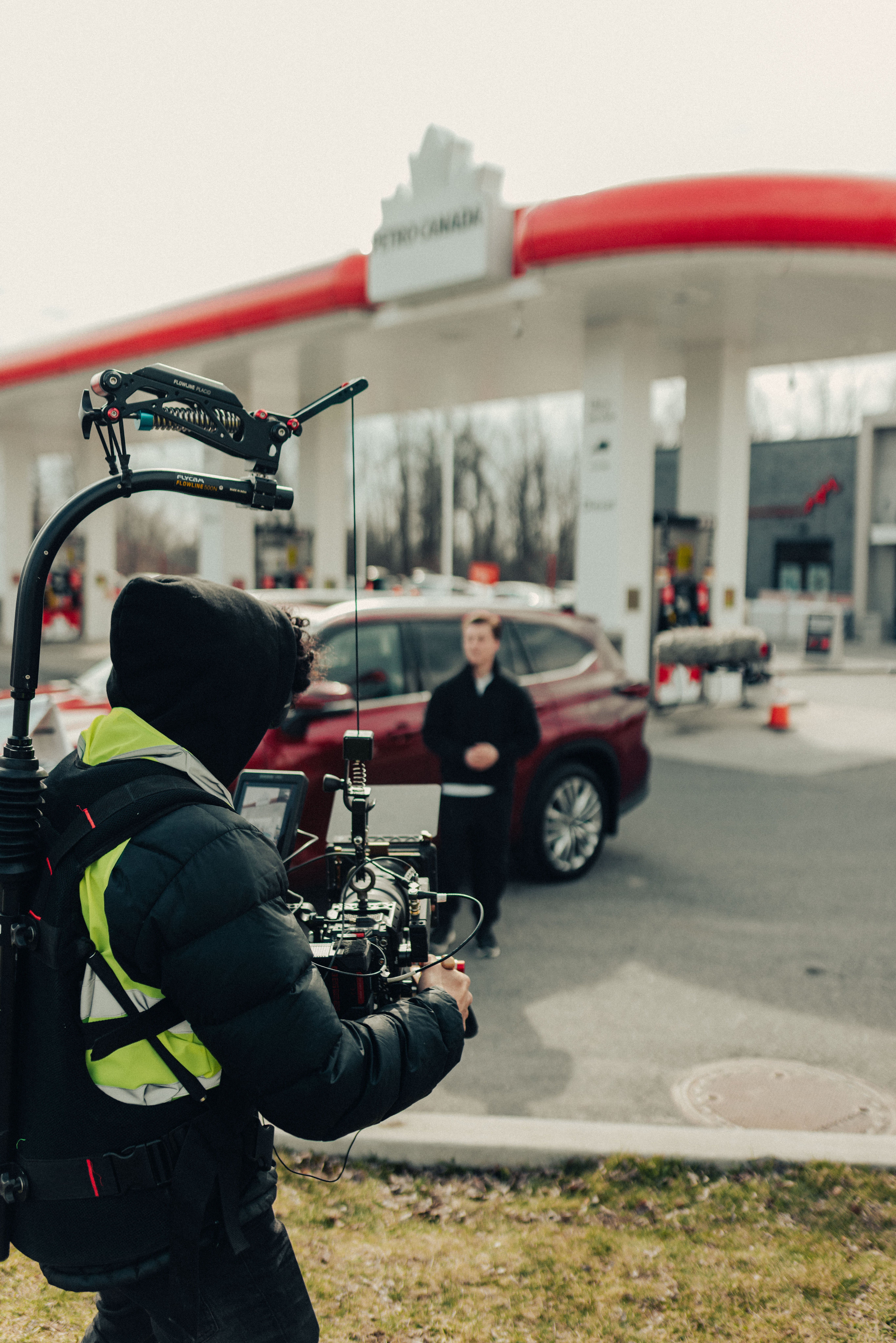 Behind the scenes: director at work